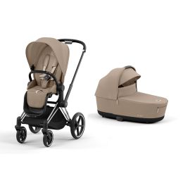 Cybex Priam Pram & Pushchair Chrome Cozy Beige