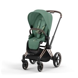 Cybex Priam Pushchair Rosegold Leaf Green