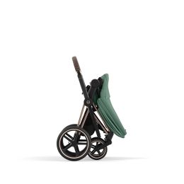 Cybex Priam Pram & Pushchair Rosegold Leaf Green