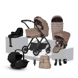 Silver Cross Reef 2 Ultimate 360 Car Seat Bundle Mocha