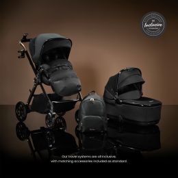 Silver Cross Reef 2 Special Edition Pram & Pushchair Accessory Bundle Espresso