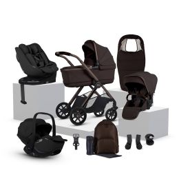 Silver Cross Reef 2 Special Edition Ultimate Family 360 Car Seat Bundle Ganache