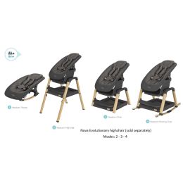 Tutti Bambini Nova Evolutionary Rocker Grey/Oak