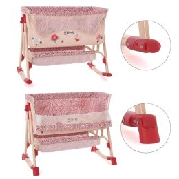 Roma RHS Dolls Bedside Crib Flora