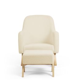 Ickle Bubba Roxby Nursery Chair And Stool Cloud