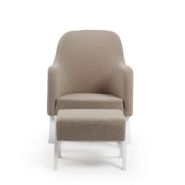 Ickle Bubba Roxby Nursery Chair And Stool Tawny