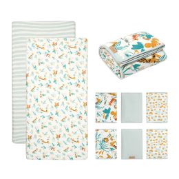 Tutti Bambini Cot Bed Bedding Bundle 140x70cm Run Wild