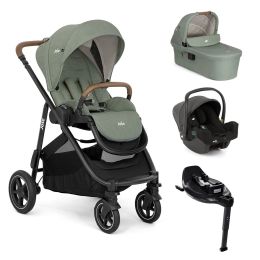 Joie Versatrax On The Go I-Snug 2 Car Seat & Base Bundle Laurel