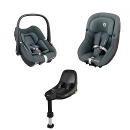 Maxi Cosi Pebble S Family Bundle Tonal Graphite