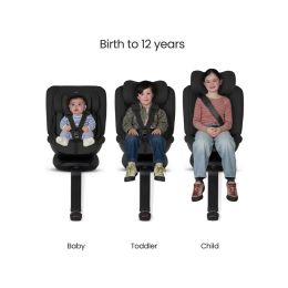 Silver Cross Motion 3 All Size 360 I-Size Car Seat Iconic Black