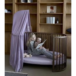 Stokke Sleepi Bed V3 With Mattress And Sheet Warm Brown