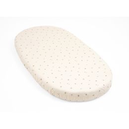 Stokke Sleepi Bed Fitted Sheet V3 Flower Ecru