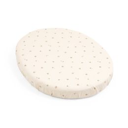 Stokke Sleepi Mini Fitted Sheet V3 Flower Ecru