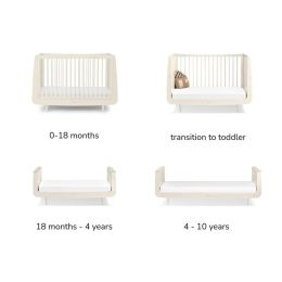 SnuzKot Skandi Cot Bed Cashmere