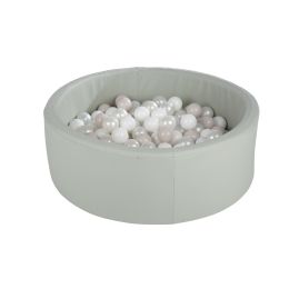 CuddleCo Soft Play Ball Pit With Balls Sea Salt
