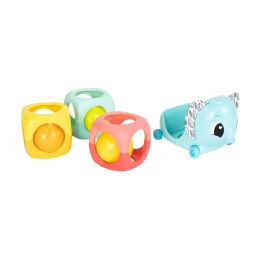 Lamaze Stack Rattle & Roll Block Set