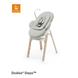 Stokke® Steps™ Bouncer Soft Sage On White Frame