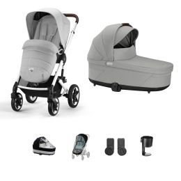 Cybex Talos S Lux 8 Piece Bundle Stone Grey