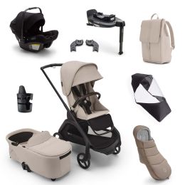 Bugaboo Dragonfly Turtle Air Ultimate Bundle Desert Taupe