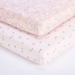 Tutti Bambini Crib 2 Pack Fitted Sheets Tiny Tails