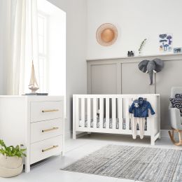 Tutti Bambini Tivoli 2 Piece Room Set White