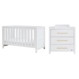 Tutti Bambini Tivoli 2 Piece Room Set White