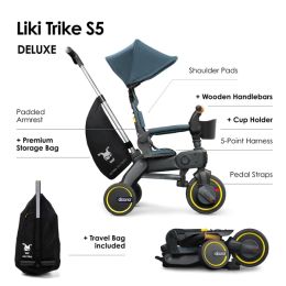 Doona Liki S5 Trike Ocean Blue