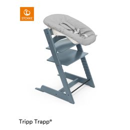 Stokke® Tripp Trapp® Chair Fjord Blue & Newborn Set