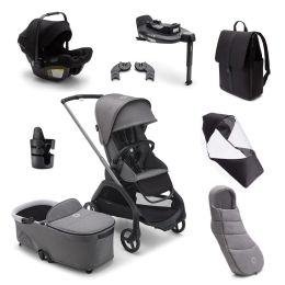 Bugaboo Dragonfly Turtle Air Ultimate Bundle Grey Melange