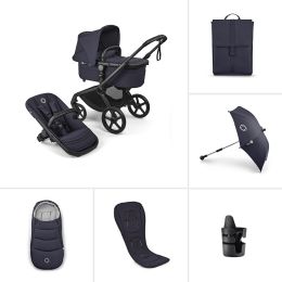 Bugaboo Fox 5 Renew Complete Deep Indigo Essential Bundle