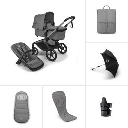Bugaboo Fox 5 Renew Complete Moon Grey Essential Bundle