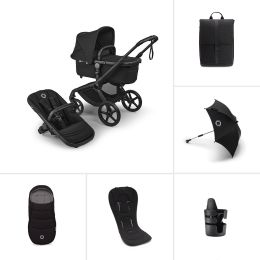Bugaboo Fox 5 Renew Complete Heritage Black Essential Bundle