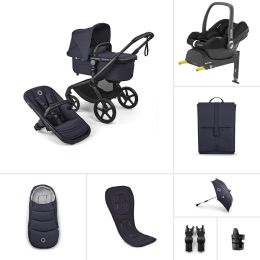 Bugaboo Fox 5 Renew Complete Deep Indigo Maxi Cosi Cabrio & Base Ultimate Bundle