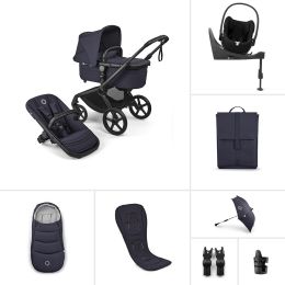 Bugaboo Fox 5 Renew Complete Deep Indigo Cybex Cloud T & Base Ultimate Bundle