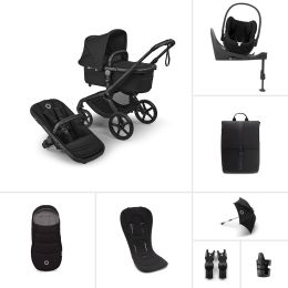 Bugaboo Fox 5 Renew Complete Heritage Black Cybex Cloud T & Base Ultimate Bundle