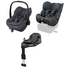 Maxi Cosi Pebble Slide Pro Family Bundle Moon Graphite