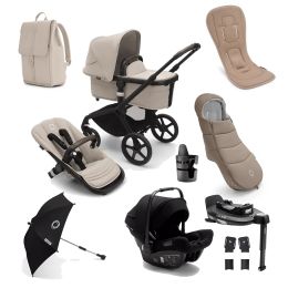 Bugaboo Fox 5 Complete Desert Taupe Turtle Air Ultimate Bundle