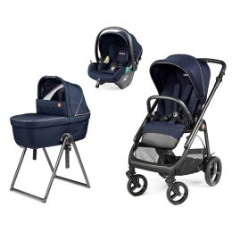 Peg Perego Veloce Car Seat Bundle Blue Shine