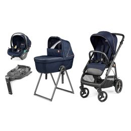 Peg Perego Veloce Lite Travel System Bundle Blue Shine