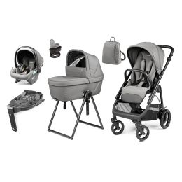Peg Perego Veloce Deluxe Travel System Bundle Mercury