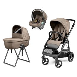 Peg Perego Veloce Car Seat Bundle Pine Bark