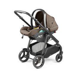 Peg Perego Veloce Lite Travel System Bundle Pine Bark