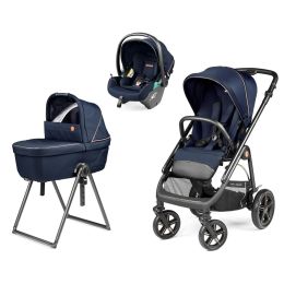 Peg Perego Veloce TC Car Seat Bundle Blue Shine