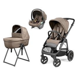 Peg Perego Veloce TC Car Seat Bundle Pine Bark