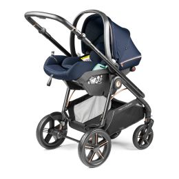 Peg Perego Veloce TC Lite Travel System Bundle Blue Shine