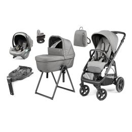 Peg Perego Veloce TC Deluxe Travel System Bundle Mercury