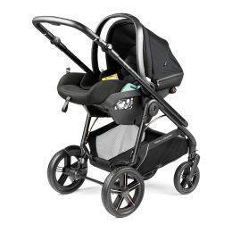 Peg Perego Veloce TC Deluxe Travel System Bundle True Black