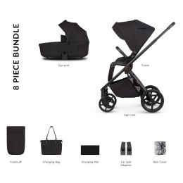 Venicci Claro 2-in-1 Pram Noir