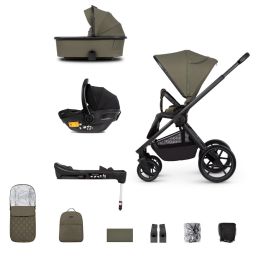 Venicci Tinum Edge 3-in-1 Pram & Isofix Base Moss