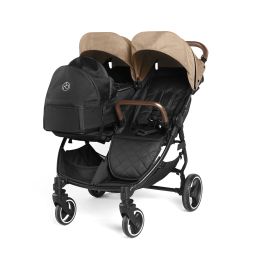 Ickle Bubba Venus Prime Double Stroller Biscuit